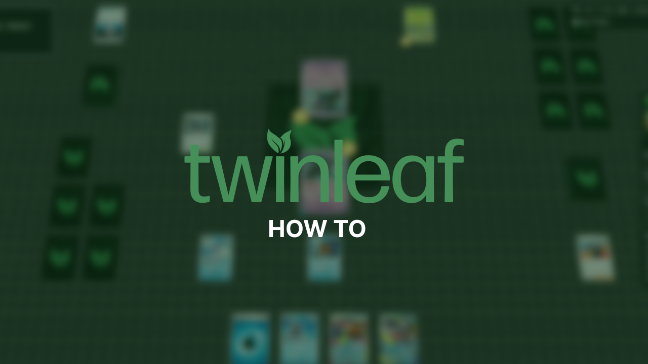 How to Play Expanded Pokémon TCG on Twinleaf