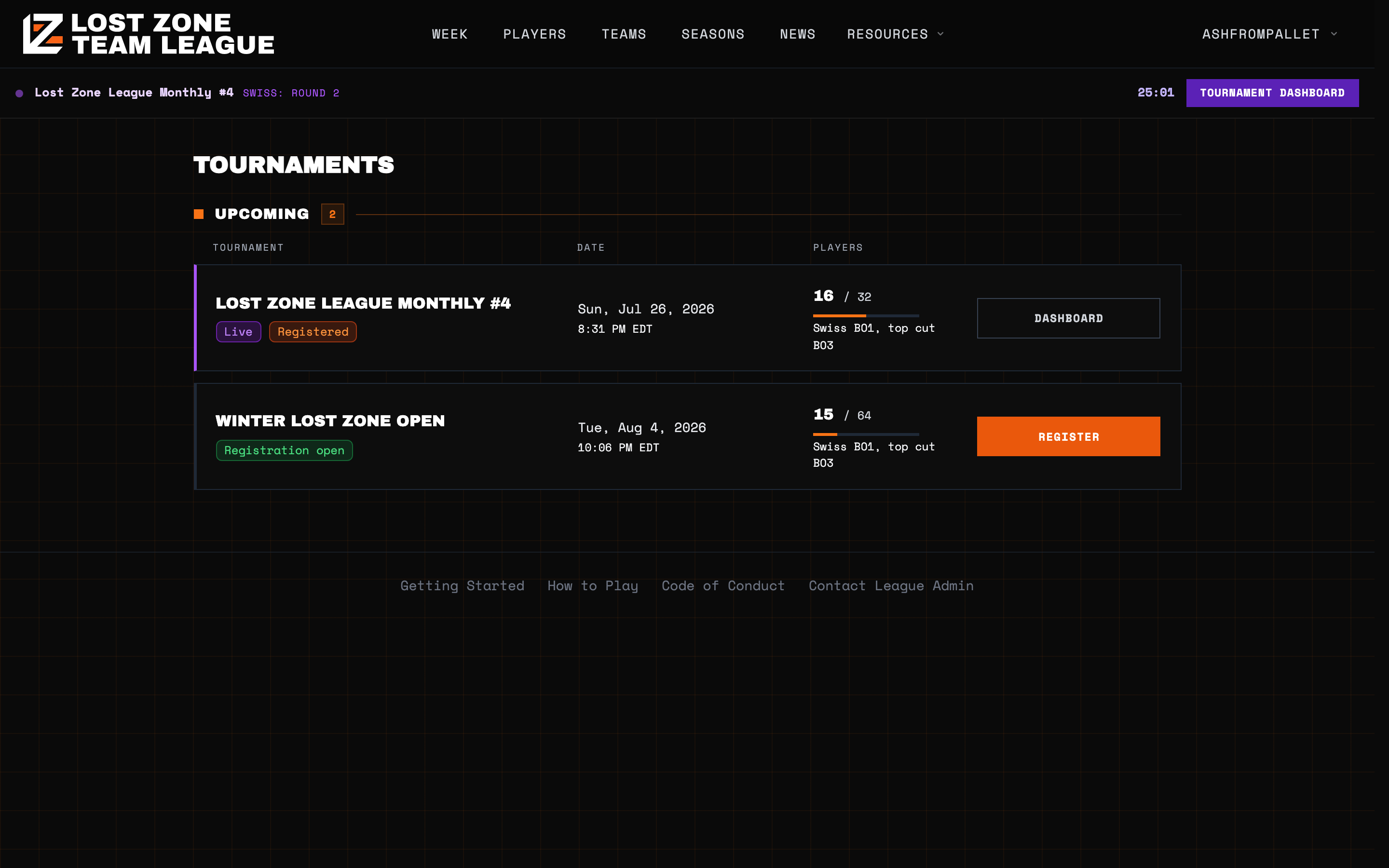 Tournaments Are Live: Swiss Events, Match Chat and Judge Calls