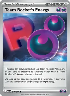 Team Rocket's Energy ASC 217