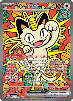 Meowth ex POR 121