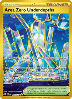 Area Zero Underdepths SCR 174