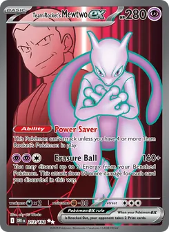 Team Rocket's Mewtwo ex DRI 213