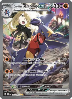 Cynthia's Garchomp ex DRI 232